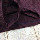 【Men's L パープル系】Waipoua ( ワイポウア ) ミッドウェイト メリノウール ロングスリーブ クルー Midweight Merinowool Long Sleeve Crew ロンt Tシャツ ベースレイヤー Men's ウール ロングスリーブTシャツ クルーネック インナー シャツ トップス ウェア - 【公式】2ndGEAR（セカンドギア）Webショップ【登山用品・アウトドア用品専門 買取販売店】