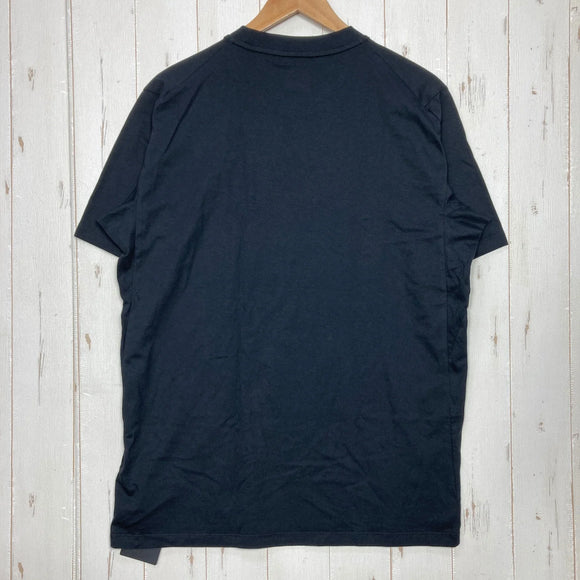 【Men's M ブラック系】 Arcteryx ( アークテリクス ) クラッグ SL コットン ショートスリーブ Kragg SL Cotton SS SUPIMAコットン｜160gsm コットン ウェア トップス インナー シャツ ショートスリーブTシャツ ク
