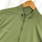 【Men's S グリーン系】 Mammut ( マムート ) パフォーマンス ドライ ジップ Tシャツ Performance Dry Zip T-Shirt ショートスリーブ 1017-00440 Men's 化繊 ショートスリーブシャツ インナー シャツ ト - 【公式】2ndGEAR（セカンドギア）Webショップ【登山用品・アウトドア用品専門 買取販売店】
