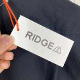 Ridge Mountain Gear 女士小号黑色聚酯纤维基础款长袖衬衫，黑色海军蓝。涤纶。包含上衣和内衣。