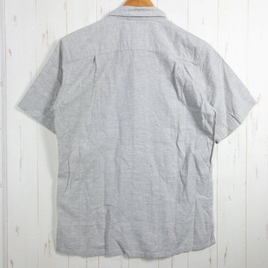 【Men's S グレー系】 2025 Patagonia ( パタゴニア ) バック ステップ シャツ Back Step Shirt SLDS / Salt Grey ヘンプ ウェア トップス インナー シャツ ショートスリーブシャツ コットン z000526 - 【公式】2ndGEAR（セカンドギア）Webショップ【登山用品・アウトドア用品専門 買取販売店】