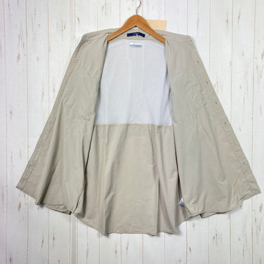 【Men's L ベージュ系】 Columbia ( コロンビア ) バハマ 2 ロングスリーブ シャツ Bahama II L S Shirt PFGシリーズ ナイロン ウェア トップス インナー シャツ ロングスリーブシャツ 化繊 z00059488  化繊 ロ
