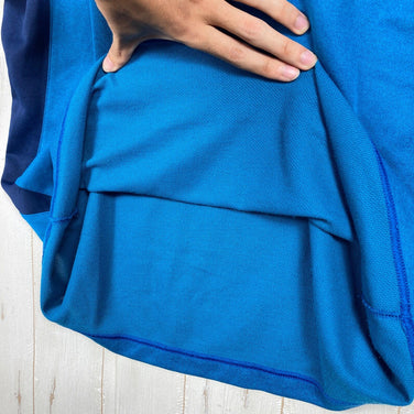 【Men's L ブルー系】 Montbell ( モンベル ) ウイックロン ZEO ショートスリーブ ジップシャツ ポリエステル ウェア トップス インナー シャツ ショートスリーブシャツ 化繊 z00053622  化繊 ショートスリーブシャツ インナー シ