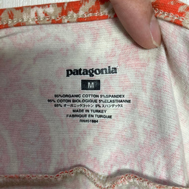 【Women's M オレンジ系】 2012 Patagonia ( パタゴニア ) マーゴット ドレス Margot Dress オーガニックコットン ウェア ドレス ワンピース z00060525  ドレス ワンピース ウェア