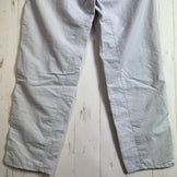 Yamatomichi (Yama to Michi) Women's L-Tall 5-Pocket Pants, Glacier White, Polyester, Long Pants, z00054056