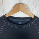 【Men's 2 ブラック系】 Rawlow Mountain Works ( ロウロウマウンテンワークス ) ダッド ライト クルー Dad Lite Crew ウール ウェア トップス インナー シャツ ショートスリーブTシャツ クルーネック ウール z0005-3
