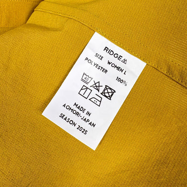 【Women's L イエロー系】 Ridge Mountain Gear ( リッジマウンテンギア ) ベーシック ロングスリーブ シャツ Basic Long Sleeve Shirt  Rustic Mustard z00055808 Rustic Mustard
