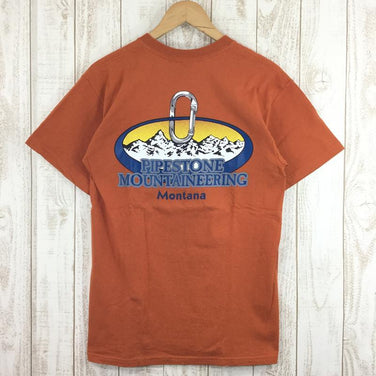 【Men's M オレンジ系】 パイプストーンマウンテニアリング Pipestone Mountaineering カラビナ Tシャツ 希少なアウトドアTシャツ International Men's 化繊 ショートスリーブTシャツ クルーネック インナー シャツ - 【公式】2ndGEAR（セカンドギア）Webショップ【登山用品・アウトドア用品専門 買取販売店】