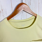【Men's M イエロー系】 Houdini ( フーディニ ) カバー クルー Cover Crew ポリエステル ウェア トップス インナー シャツ ロングスリーブTシャツ クルーネック 化繊 z00059688  化繊 ロングスリーブTシャツ クルーネック