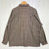【Men's L ベージュ系】 1999 Patagonia ( パタゴニア ) ヘビー フランネル シャツ Heavy Flannel Shirt Andesite / Raisin 生産終了モデル 入手困難 オーガニックコットン オーガニックコットン ウェア ト