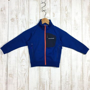 【Kid's 100 ブルー系】Montbell ( モンベル ) マウンテン ジャージ ジャケット Kid'S 1114395 Asian Kid's 化繊 アウター ジャケット トップス ウェア - 【公式】2ndGEAR（セカンドギア）Webショップ【登山用品・アウトドア用品専門 買取販売店】