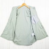 Men's M Green Houdini Long Sleeve Liquid Rock Shirt, Nylon, Top, Undershirt, Long Sleeve T-Shirt, Crew Neck, Synthetic Fiber, z00053076