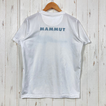 【Men's S ホワイト系】 Mammut ( マムート ) QD ロゴ プリント Tシャツ アジアンフィット QD Logo Print T-Shirt AF Men 速乾 ポリエステル100% ポリエステル ウェア トップス インナー シャツ ショートスリーブ - 0