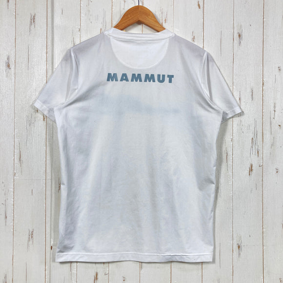 【Men's S ホワイト系】 Mammut ( マムート ) QD ロゴ プリント Tシャツ アジアンフィット QD Logo Print T-Shirt AF Men 速乾 ポリエステル100% ポリエステル ウェア トップス インナー シャツ ショートスリーブ