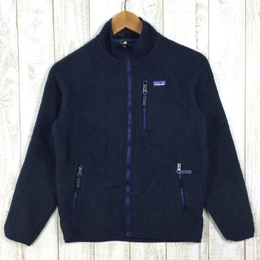 【Kid's L ネイビー系】Patagonia ( パタゴニア ) ボーイズ レトロ パイル ジャケット Boys Retro Pile Jacket 65410 International Kid's フリース アウター ジャケット トップス ウェア - 【公式】2ndGEAR（セカンドギア）Webショップ【登山用品・アウトドア用品専門 買取販売店】