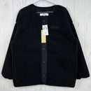 【Women's M ブラック系】 Wildthings ( ワイルドシングス ) フラッフィー ボア カーディガン Fluffy Boa Cardigan WTL24110IS BLACK z00056181 BLACK フリース アウター ジャケット トップス ウェ-1