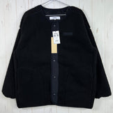 【Women's M ブラック系】 Wildthings ( ワイルドシングス ) フラッフィー ボア カーディガン Fluffy Boa Cardigan WTL24110IS BLACK z00056181 BLACK フリース アウター ジャケット トップス ウェ