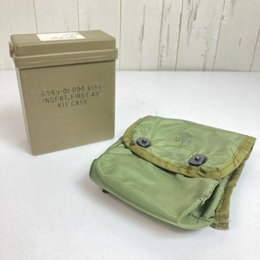 【OneSize グリーン系】 U.S Army Issue ファーストエイド キット ケース First-Aid Kit Case バッグ ストレージ 外付けポーチ z00053037  外付けポーチ バッグ ストレージ