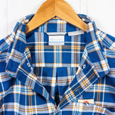 Columbia Independence Pass Long Sleeve Shirt, Men's Medium, Blue. Polyester. Perfect as a top or inner shirt.