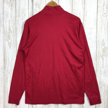 【Men's M レッド系】 Llbean ( エルエルビーン ) ロングスリーブ コットン モックネック シャツ L/S Cotton Mocneck Shirt タートルネック ハイネック KV61 Men's コットン ロングスリーブシャツ インナー シャ - 【公式】2ndGEAR（セカンドギア）Webショップ【登山用品・アウトドア用品専門 買取販売店】