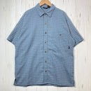【Men's S ブルー系】 1990s Patagonia ( パタゴニア ) パッカーウェア シャツ Puckerwear Shirt 生産終了モデル 入手困難 ウェア トップス インナー シャツ ショートスリーブシャツ 化繊 z00053387  化繊 ショ-1
