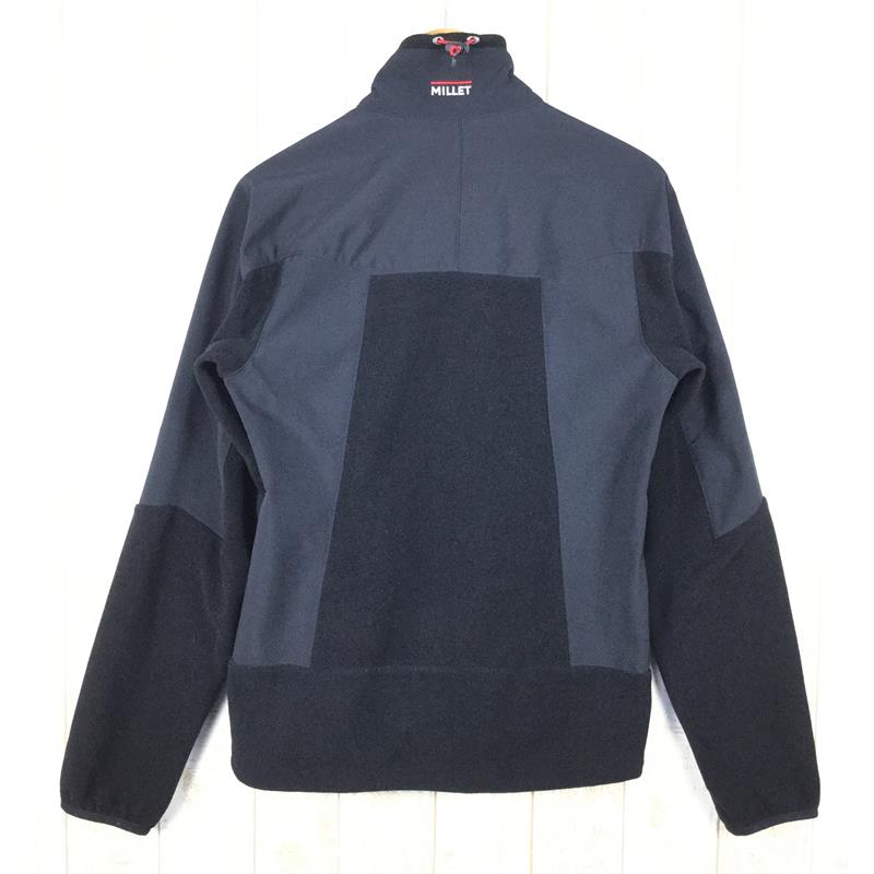 【Men's M ブラック系】 Millet ( ミレー ) ウィンドシールド フリース ジャケット 防風 International Men's  フリース アウター ジャケット トップス ウェア