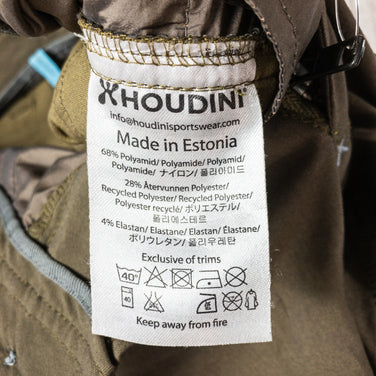 【Men's S ブラウン系】 Houdini ( フーディニ ) アクション ツイル ショーツ Action Twill Shorts ハーフパンツ ストレッチ International Men's 化繊 ショーツ ショートパンツ ボトムス ウェア - 【公式】2ndGEAR（セカンドギア）Webショップ【登山用品・アウトドア用品専門 買取販売店】