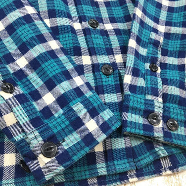 【Women's M ブルー系】 The North Face ( ザ・ノースフェイス ) クイックドライ コットン シャツ Qd Cotton Shirt フランネルシャツ ネルシャツ ロングスリーブ NTW26054 Asian Women's コットン ロング - 【公式】2ndGEAR（セカンドギア）Webショップ【登山用品・アウトドア用品専門 買取販売店】