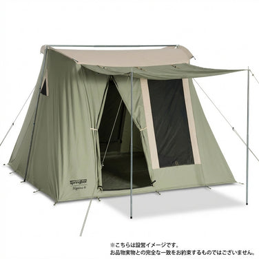 【OneSize クリアー系】 Kirkham’s ( カーカムス ) ハイライン6 スプリングバー テント 19860022 z00056761  キャンピングテント テント キャンピングギア