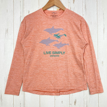 【Kid's M ピンク系】 2021 Patagonia ( パタゴニア ) キャプリーン クール デイリー カットソー LPME ポリエステル ウェア トップス インナー シャツ ショートスリーブTシャツ クルーネック 化繊 z00054032 LPME 化繊