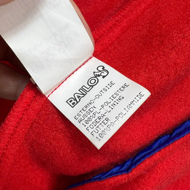 Men's M Red Bailo Mercer Cordura Fleece Jacket (z00054707)