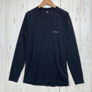 【Men's S ブラック系】 Montbell ( モンベル ) ジオライン L.W. ラウンドネック シャツ メンズ ZEO-LINE L.W. Round Neck Shirt Men's 吸汗速乾 防臭 ポリエステル ウェア トップス インナー シャツ ロン-1