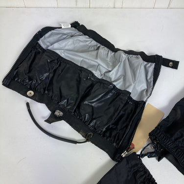 【Unisex M ブラック系】 Montbell ( モンベル ) GORE-TEX スパッツセミロング ... ナイロン ウェア ウェア小物 ゲイター スパッツ z00060404  ゲイター スパッツ ウェア小物 ウェア