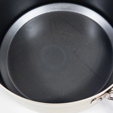 One Size Silver Uniflame (Uniflame) 17cm Deep Frying Pan with Stainless Steel Lid, Aluminum Cookware, Cookware, Cooker, Coffel, z00053251