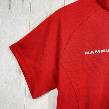 【Women's XS レッド系】 Mammut ( マムート ) トレイル ハーフスリーブ ジップシャツ Trail Half Sleeve Zip Shirt ウェア トップス インナー シャツ ショートスリーブシャツ 化繊 ポーラテック・パワードライ z00059