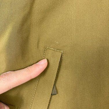 The North Face Men's Insulation Bomber Jacket, Size Small, Green. Polyester outerwear with synthetic insulation. (z0005)