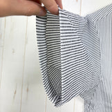 【Women's M グレー系】 Ridge Mountain Gear ( リッジマウンテンギア ) ベーシック ショートスリーブ シャツ ストライプ Basic Short Sleeve Shirt Stripe  Grey × White z00055800 G