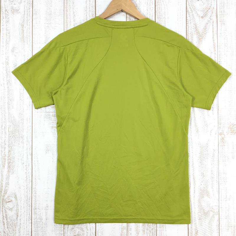 【Men's M イエロー系】 Marmot ( マーモット ) アセント ハーフスリーブ クルー Accent Hs Crew MJT-S6031 Asian Men's  化繊 ショートスリーブTシャツ クルーネック インナー シャツ トップス ウェア