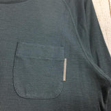 【Men's M ブルー系】 Atelier Blue Bottle ( アトリエブルーボトル ) × Sn Supernatural ハイカーズ リブ Tシャツ 8部袖 Hiker'S Rib T-Shirt 8Sleeve ウール 生産終了モデル 入手困難 S - 【公式】2ndGEAR（セカンドギア）Webショップ【登山用品・アウトドア用品専門 買取販売店】