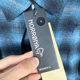 【Women's S ブルー系】 Norrona ( ノローナ ) タモック ウール シャツ ウィメンズ Tamok Wool Shirt W's 1219-19 2295 INDIGO NIGHT z00056112 2295 INDIGO NIGHT ウール ロン