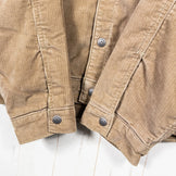 男式 M 米色 2020 Patagonia 绒毛衬里卡车司机夹克 (MJVK) - 停产款，难以找到 - 灯芯绒和有机棉上衣