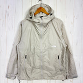 【Men's S ベージュ系】 The North Face ( ザ・ノースフェイス ) コンパクト ジャケット Compact Jacket フォッシルアイボリー ナイロン ウェア トップス アウター ジャケット ウィンドシェル z00058004 フォッシルアイ