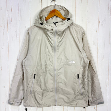 【Men's S ベージュ系】 The North Face ( ザ・ノースフェイス ) コンパクト ジャケット Compact Jacket フォッシルアイボリー ナイロン ウェア トップス アウター ジャケット ウィンドシェル z00058004 フォッシルアイ