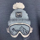 【Men's S ネイビー系】 Supernatural | Sn ( スーパーナチュラル ) ゴー ジーニー ティー GOGEANIE TEE メリノウール ウェア トップス インナー シャツ ショートスリーブTシャツ クルーネック ウール z00059251-3