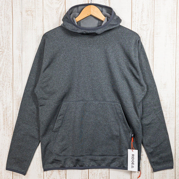 【Men's M チャコール系】 Ridge Mountain Gear ( リッジマウンテンギア ) パワーストレッチ プル フーディ Power Stretch Pull Hoodie Smoky Granite ポリエステル ウェア トップス アウター ジャケッ - 【公式】2ndGEAR（セカンドギア）Webショップ【登山用品・アウトドア用品専門 買取販売店】