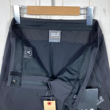 【Women's 36 ブラック系】 Jackwolfskin ( ジャックウルフスキン ) エキソライト マウンテン パンツ Exolight Mountain Pants Alpinschule Innsbruck（山岳ガイド団体） ナイロン ウェア ボトムス ロング