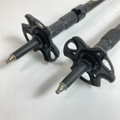 Montbell Alpine 碳纤维登山杖（2 件套）- 黑色（均码）- 碳纤维登山杖 (z00052895)