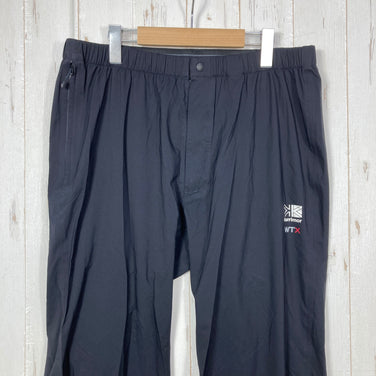 【Men's XL ブラック系】 Karrimor ( カリマー ) WTX LT レイン パンツ WTX LT Rain Pants ナイロン ウェア ボトムス ロングパンツ レインシェル z00058831  レインシェル ロングパンツ ボトムス ウェア