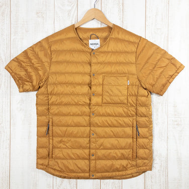 【Men's M ブラウン系】 Nanga ( ナンガ ) ダウン ティーシャツ Down Tee Short ダウン Asian Men's ダウンインサレーション アウター ジャケット トップス ウェア - 【公式】2ndGEAR（セカンドギア）Webショップ【登山用品・アウトドア用品専門 買取販売店】