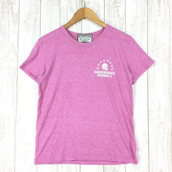 【Unisex S ピンク系】 Hungerknock Originals ( ハンガーノック オリジナルス ) スカル ヘザー Tシャツ Unisex 化繊 ショートスリーブTシャツ クルーネック インナー シャツ トップス ウェア - 【公式】2ndGEAR（セカンドギア）Webショップ【登山用品・アウトドア用品専門 買取販売店】